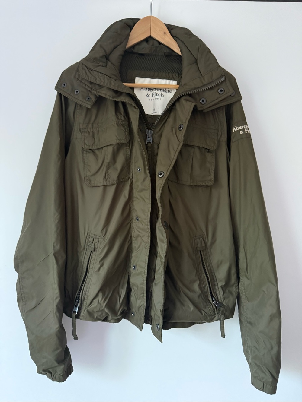 Abercrombie & Fitch Olive Green Field Jacket